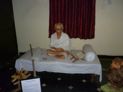 Gandhi im Wachsmuseum